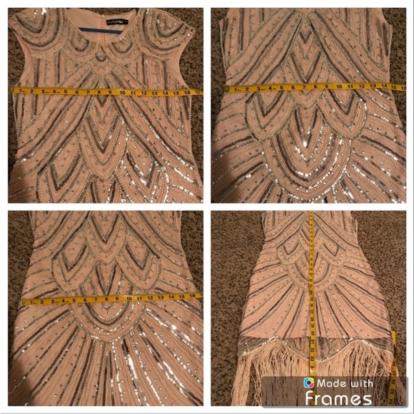 Gatsby Party Sequined And Beaded Dress - Picture 5 of 5